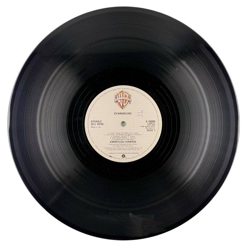 Emmylou Harris: Evangeline - Very Good Plus (VG+) / Very Good Plus (VG+)