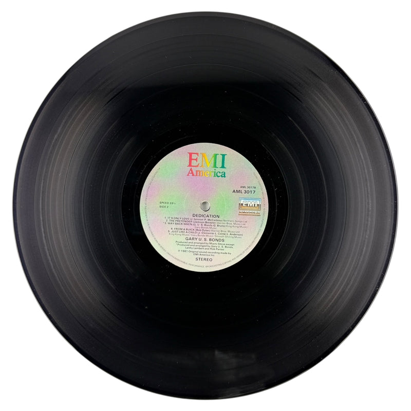 Gary U.S. Bonds: Dedication - Very Good (VG) / Very Good (VG)