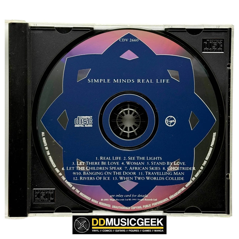 Simple Minds: Real Life (CD, Album) - DD Music Geek