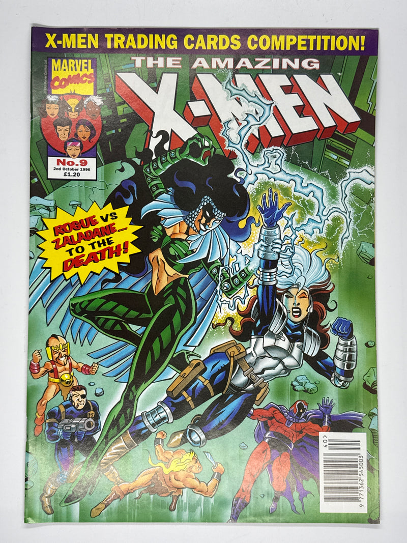 Amazing X-Men UK Vol 1 Issue 9 Vintage Marvel Comic