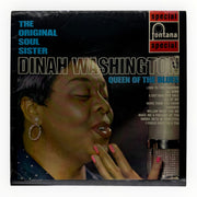 Dinah Washington - The Original Soul Sister - Queen Of The Blues - Vinyl LP - Preowned