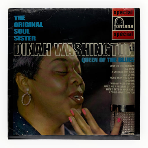Dinah Washington - The Original Soul Sister - Queen Of The Blues - Vinyl LP - Preowned