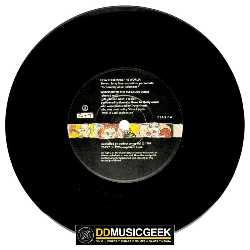 Frankie Goes To Hollywood: Welcome To The Pleasuredome (7", Single) - DD Music Geek