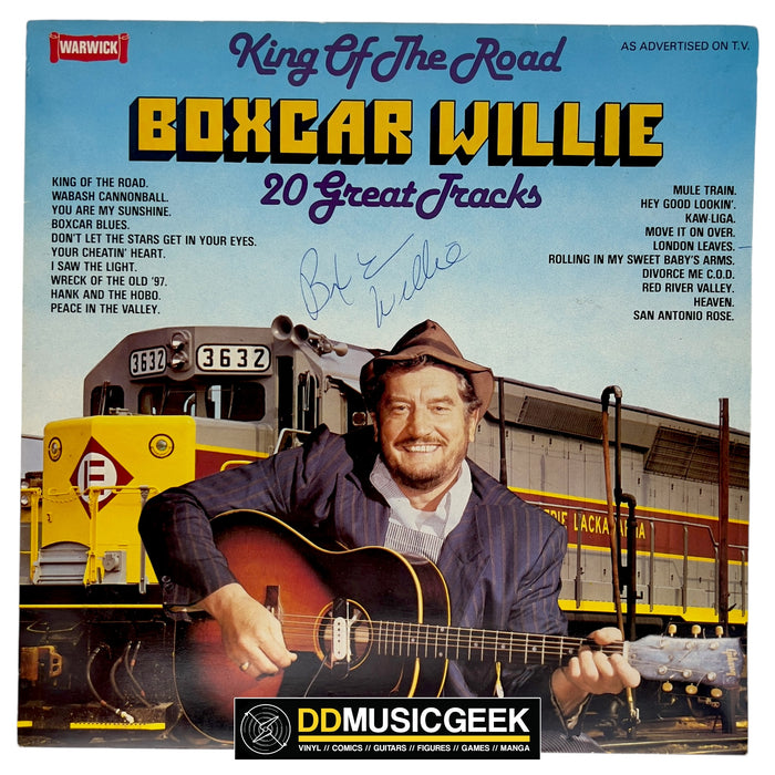 Boxcar Willie: King Of The Road - SIGNED [Preowned Vinyl] VG+/VG