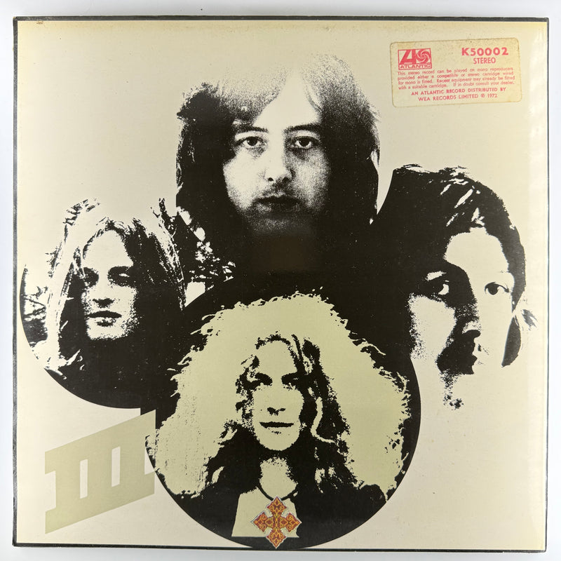 Led Zeppelin: Led Zeppelin III - Near Mint (NM or M-) / Very Good Plus (VG+)