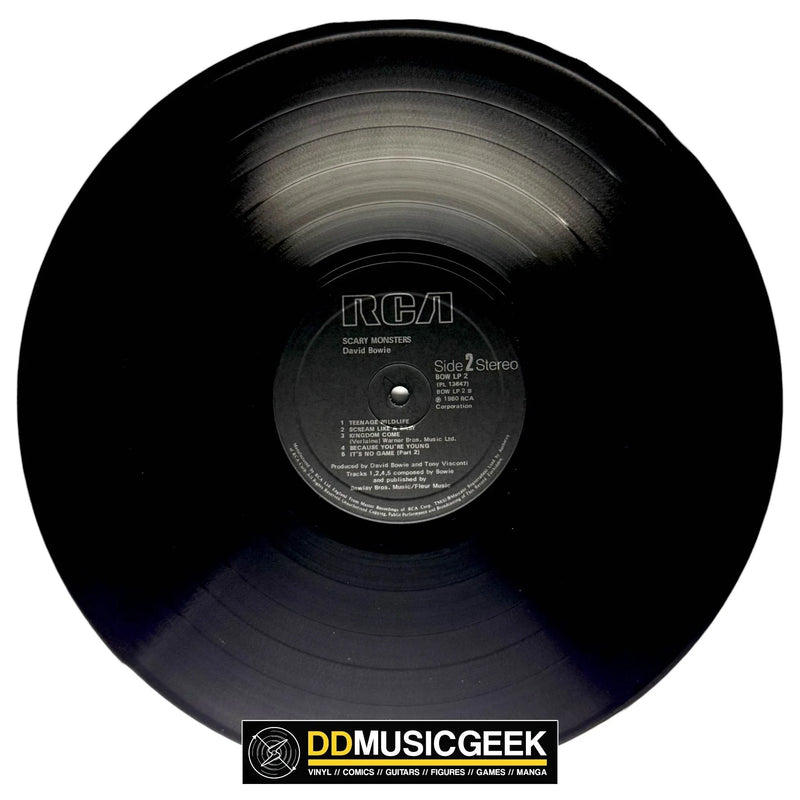David Bowie: Scary Monsters (LP, Album) - DD Music Geek
