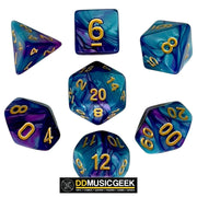RPG Gaming Dice Set - DD Music Geek