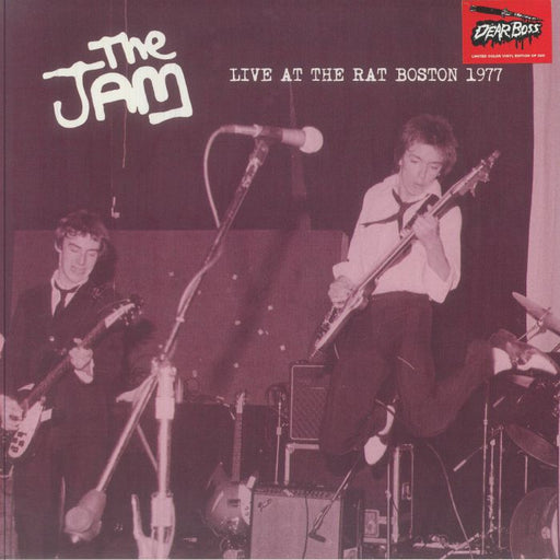 The Jam: Live At The Rat Boston 1977 Translucent Purple Vinyl