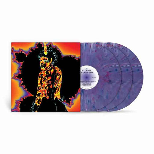 Outkast Stankonia 25th Anniversary Deluxe Purple Marbled 3LP Vinyl with Poster