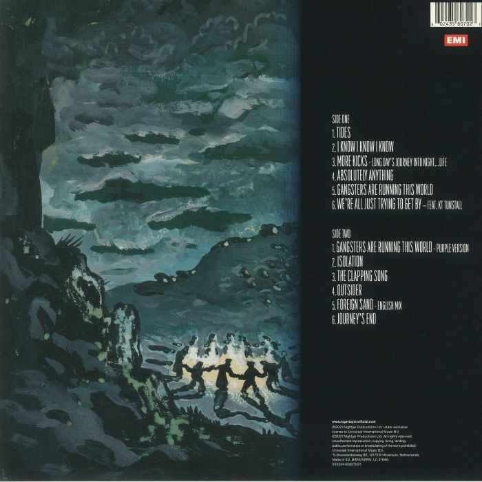 Roger Taylor 'Outsider' Limited Transparent Blue 180g Vinyl LP Album