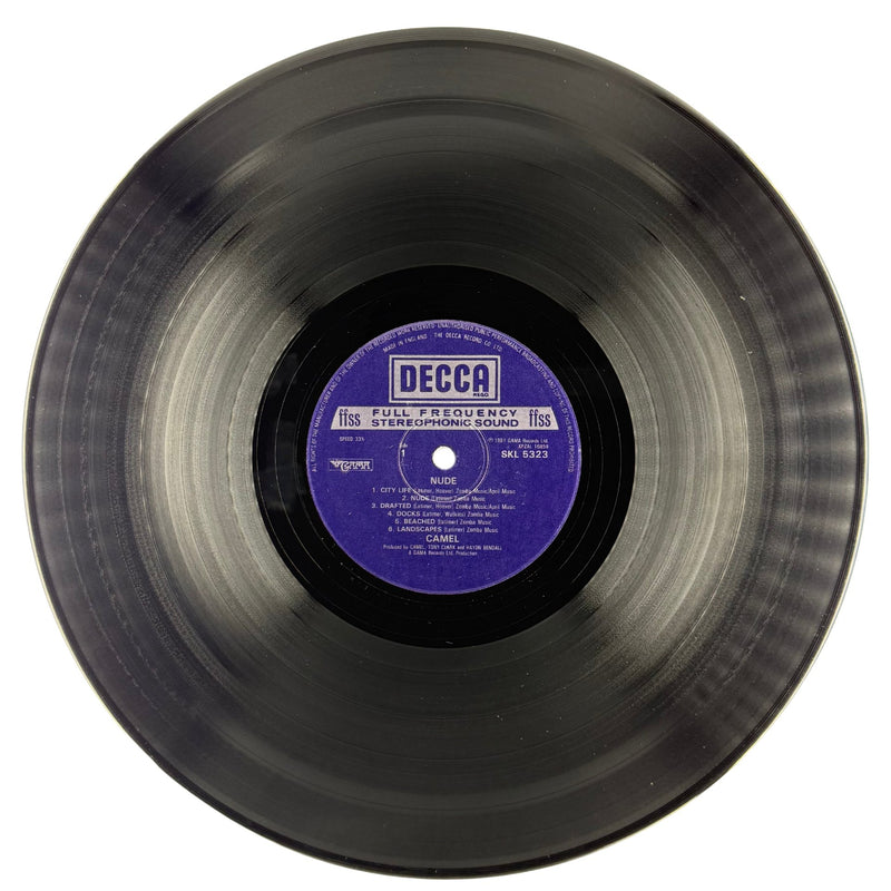 Camel - Nude - Vinyl LP - Very Good Plus (VG+) - Decca - Label Side A