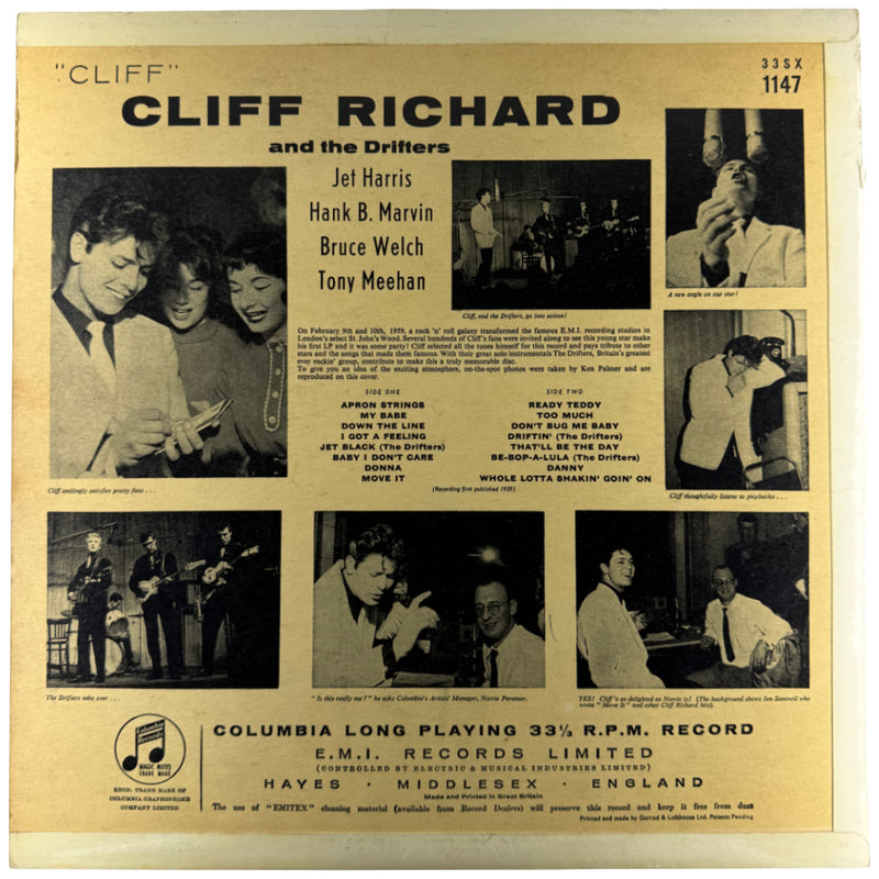 Cliff Richard And The Drifters*: Cliff - Very Good (VG) / Very Good (VG)