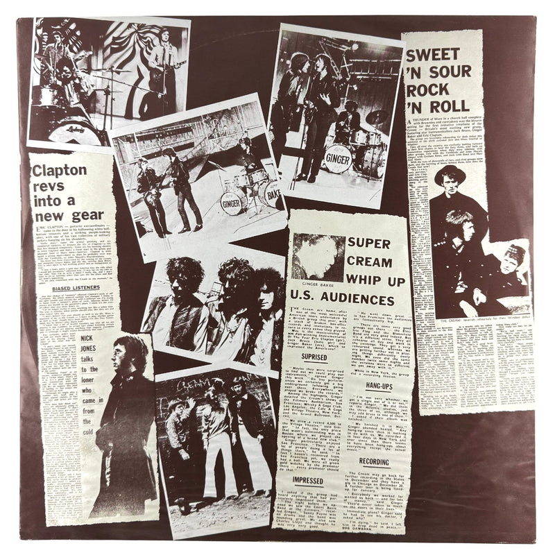 Cream - Strange Brew - The Very Best Of Cream - Vinyl LP - VG+ - Polydor - Inner Sleeve