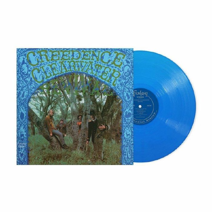 Creedence Clearwater Revival - Self-Titled Debut - Vinyl LP - New - Concord - Sky Blue Vinyl Front Cover