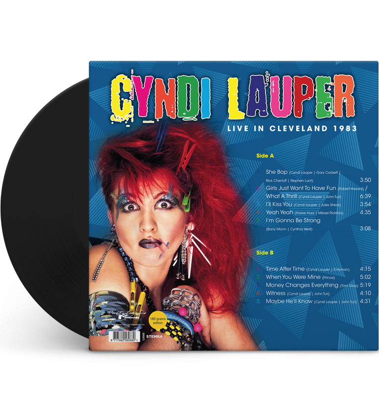 Cyndi Lauper – Live in Cleveland, 1983 (12-Inch Album on 180g Vinyl)