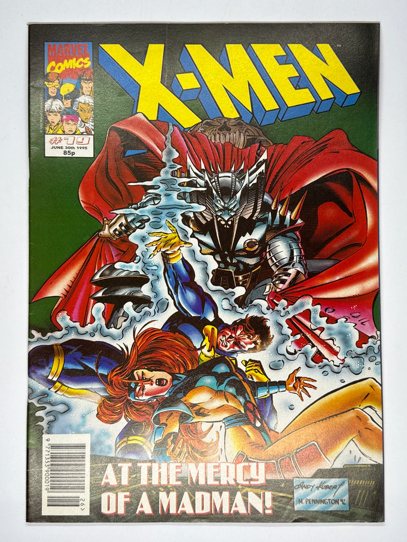 X-Men UK Vol 1 Issue 19 Marvel Comic Book 1995