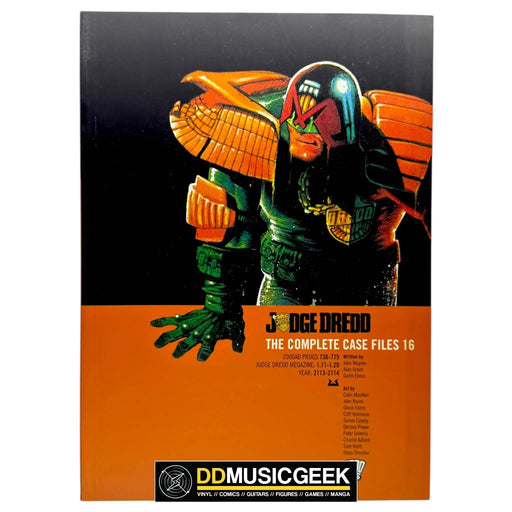 Judge Dredd: The Complete Case Files, Vol. 16- 2000 AD Progs 736-775 by John Wagner, Alan Grant, Garth Ennis, John Burns - DD Music Geek