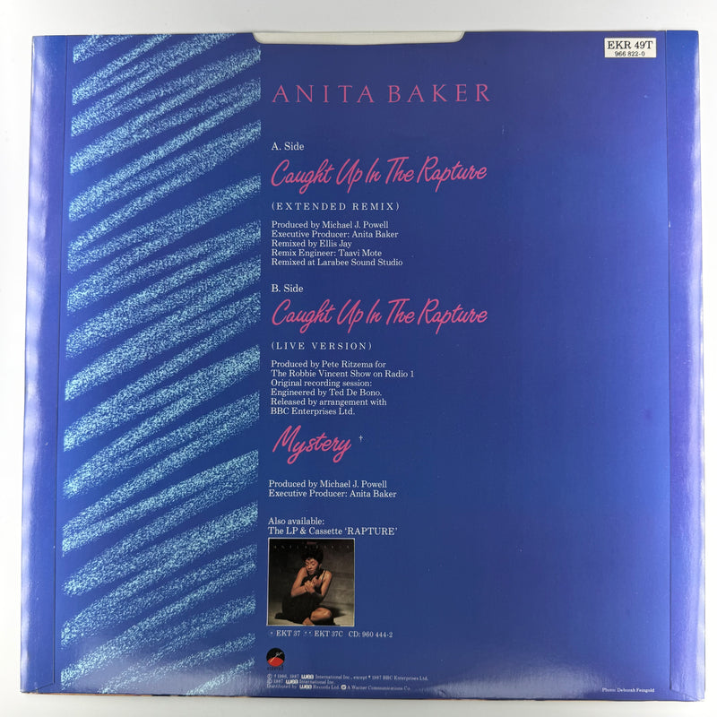 Anita Baker: Caught Up In The Rapture / Mystery - Near Mint (NM or M-) / Very Good Plus (VG+)