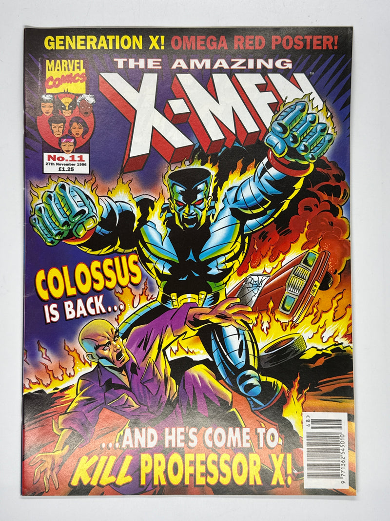 Amazing X-Men UK Vol 1 11 Muir Island Saga Comic