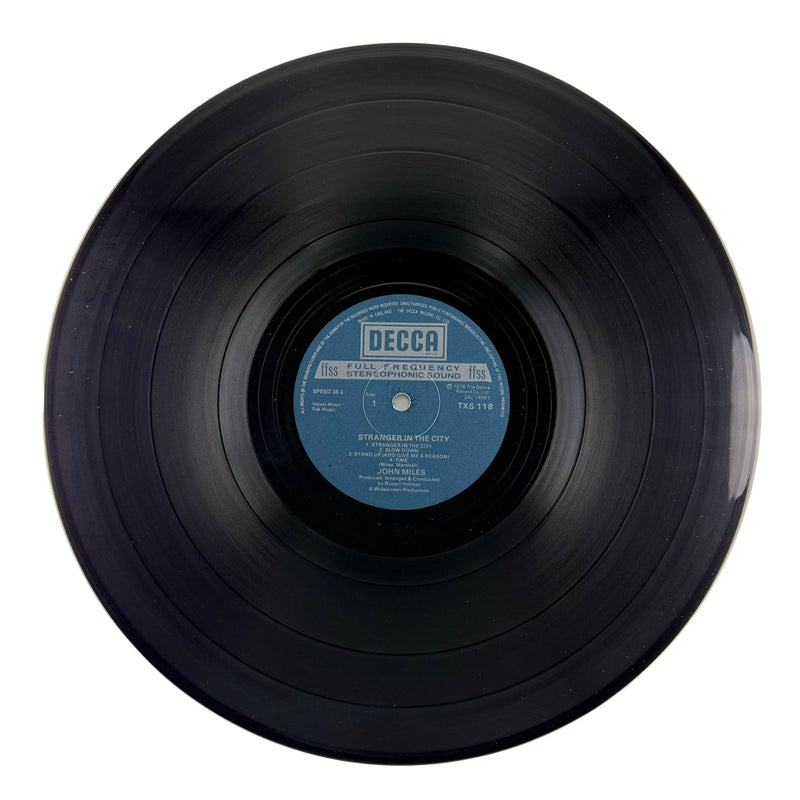 John Miles: Stranger In The City - Very Good Plus (VG+) / Very Good Plus (VG+)