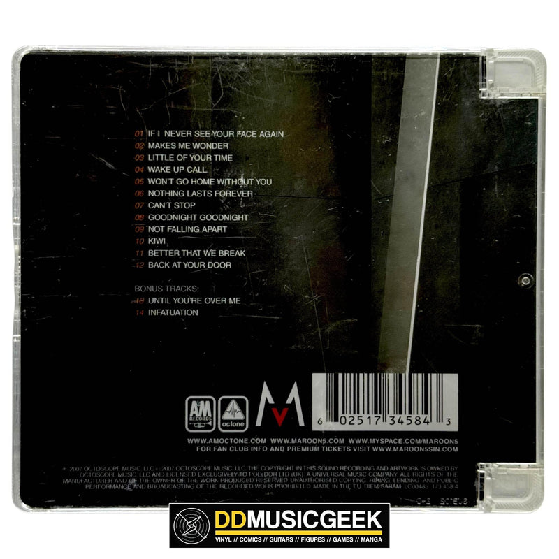 Maroon 5: It Won't Be Soon Before Long (CD, Album, S/Edition, Sup) - DD Music Geek