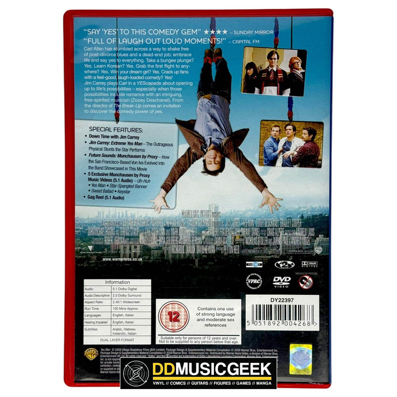 Yes Man [Preowned DVD] - DD Music Geek