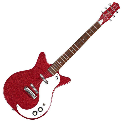 Danelectro '59M NOS Electric Guitar ~ Red Metal Flake - DD Music Geek