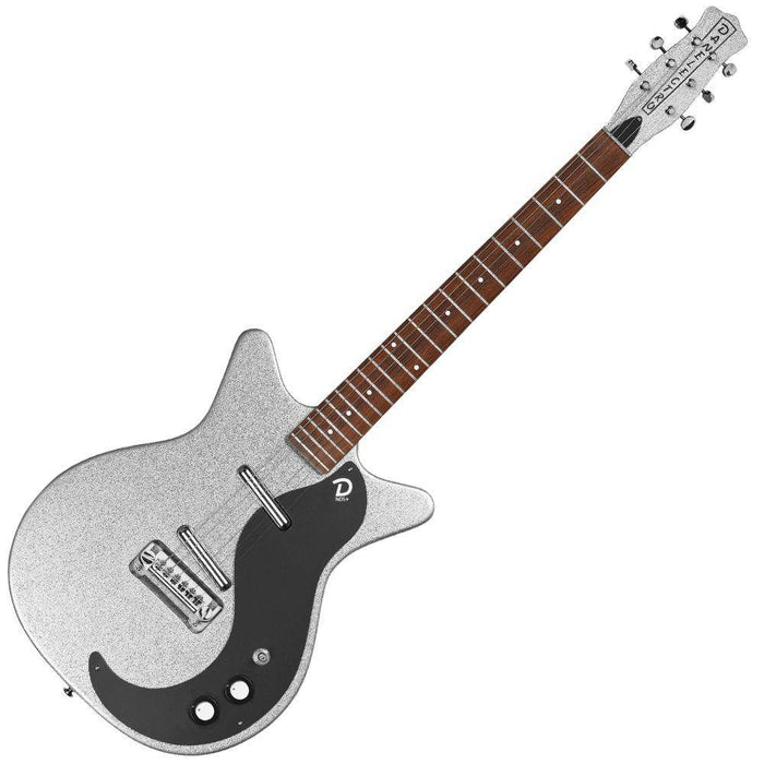 Danelectro 60th Anniversary DC59 ~ Silver Metalflake - DD Music Geek