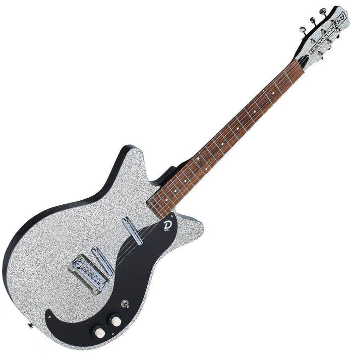 Danelectro 60th Anniversary DC59 ~ Silver Metalflake - DD Music Geek