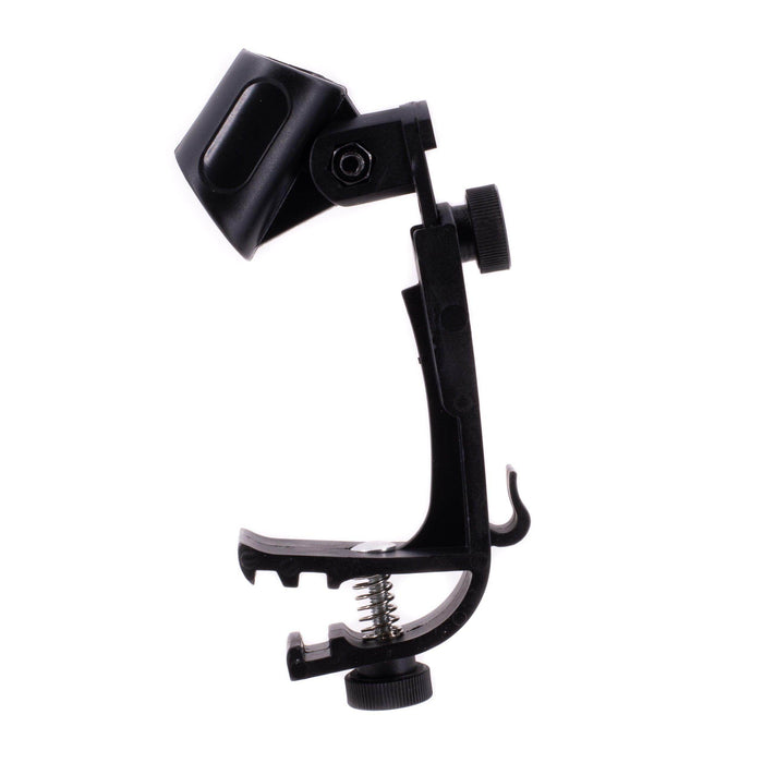 CAD ABS Drum Rim Microphone Holder ~ Pair, Black - DD Music Geek