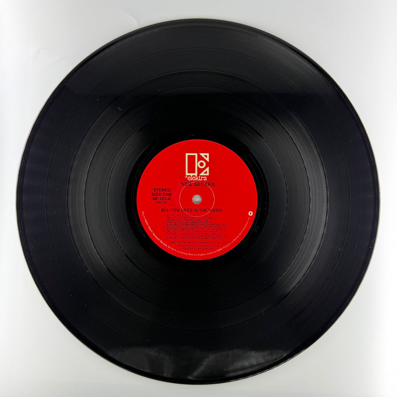 Neil Sedaka: All You Need Is The Music - Near Mint (NM or M-) / Very Good (VG)