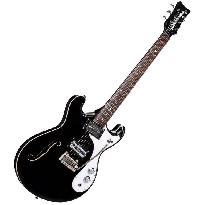 Danelectro '66T Guitar with Vibrato ~ Gloss Black - DD Music Geek