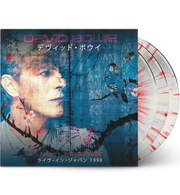 David Bowie – Live in Japan 1990 (Limited Edition Triple-LP on White/Red Splatter Vinyl)