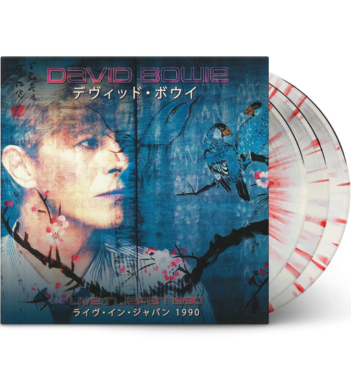 David Bowie – Live in Japan 1990 (Limited Edition Triple-LP on White/Red Splatter Vinyl)
