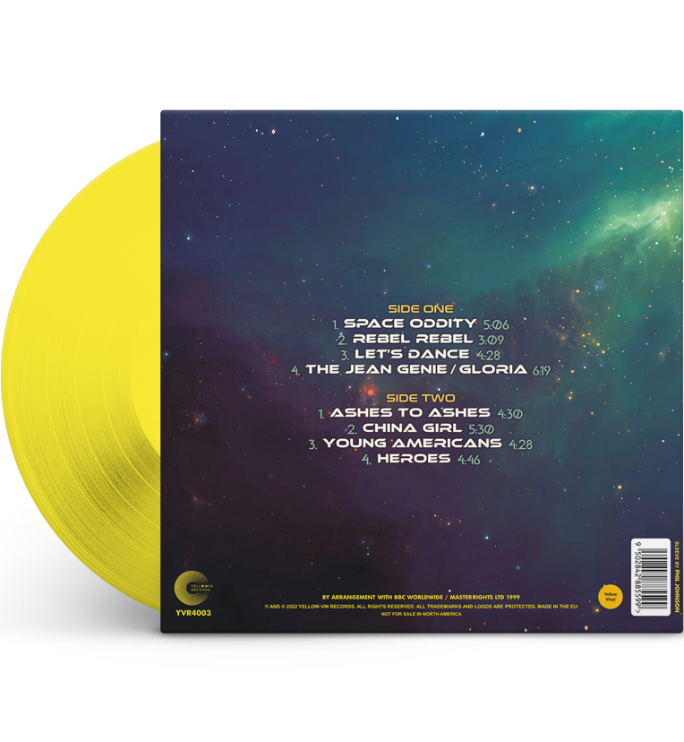 David Bowie – Odyssey: Live in Milton Keynes, 1990 (Special Edition 12-Inch Album on Yellow Vinyl)