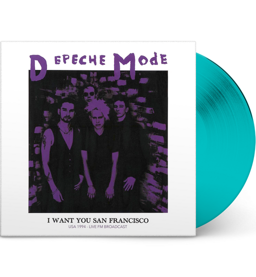 Depeche Mode – I Want You San Francisco: Live 1994 (Limited Edition 12-Inch Album on Turquoise Vinyl)