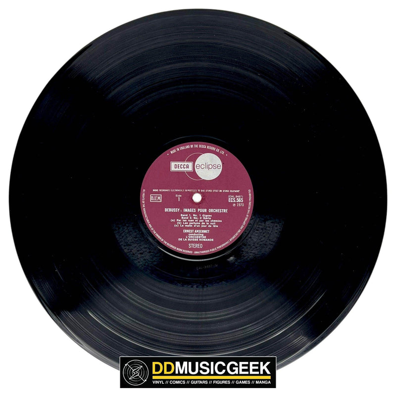 Debussy* - L'Orchestre De La Suisse Romande / Ansermet*: Images Pour Orchestre / Jeux - Poème Dansé (LP, Comp) - DD Music Geek