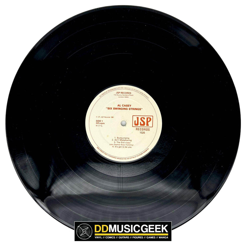 Al Casey Featuring Gene Rodgers: Six Swinging Strings (LP, Album) - DD Music Geek