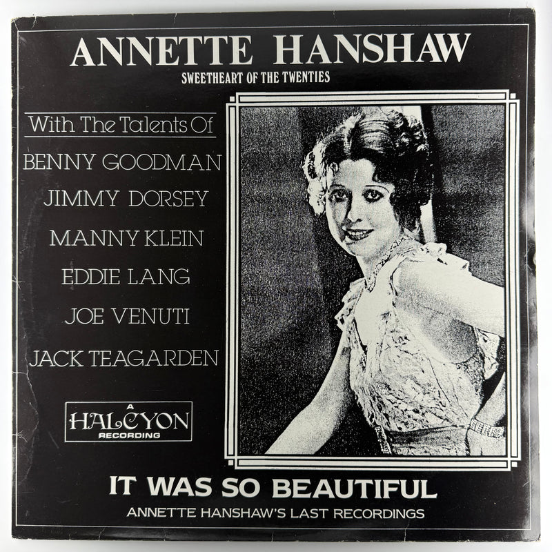 Annette Hanshaw: It Was So Beautiful - Very Good (VG) / Very Good (VG)