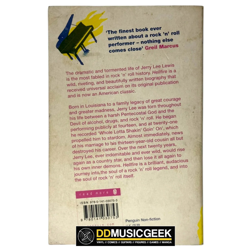 Hellfire: The Jerry Lee Lewis Story by Nick Tosches - DD Music Geek