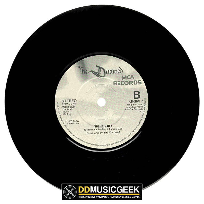 The Damned: The Shadow Of Love (Edition Première) (7", Single, Gat) - DD Music Geek