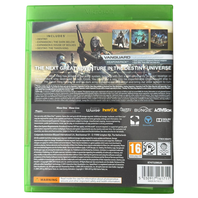 Destiny: The Taken King Legendary Edition - Xbox One - Preowned