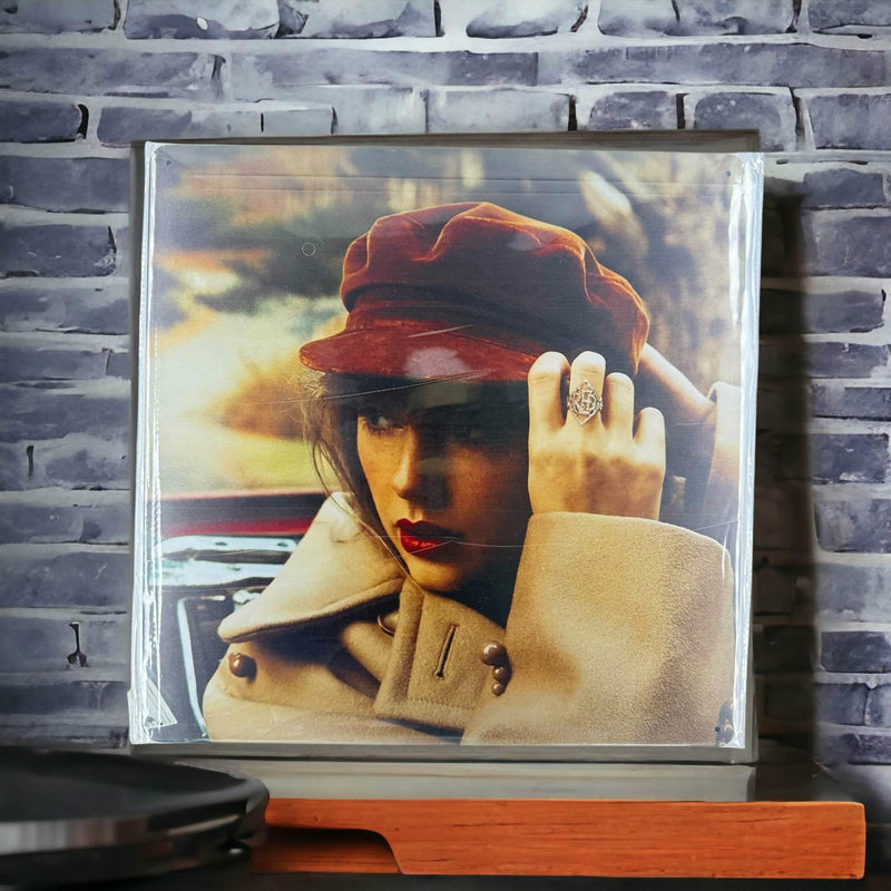 Album Cover Metal Sign: Taylor Swift - Red - DD Music Geek