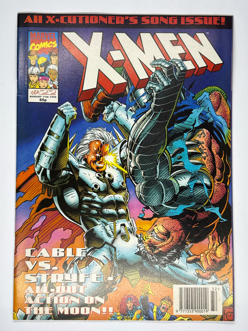 X-Men UK Volume 1 Issue 22 Marvel Vintage Comic Book