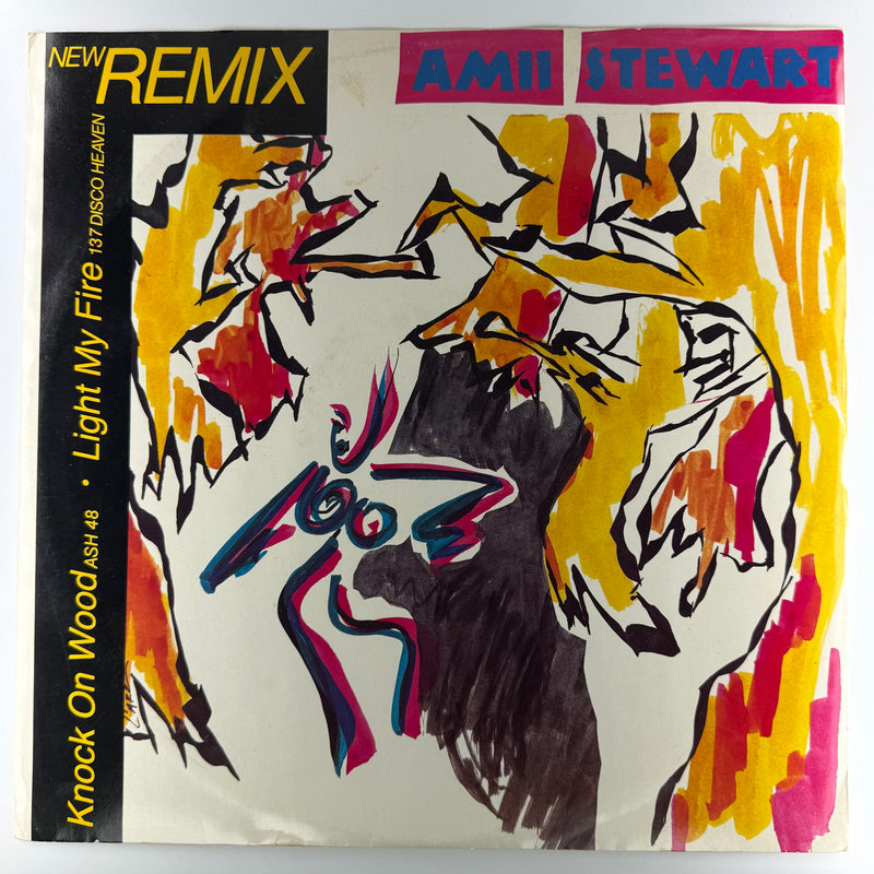 Amii Stewart: Knock On Wood / Ash 48 / Light My Fire / 137 Disco Heaven (New Remix) - Near Mint (NM or M-) / Very Good (VG)