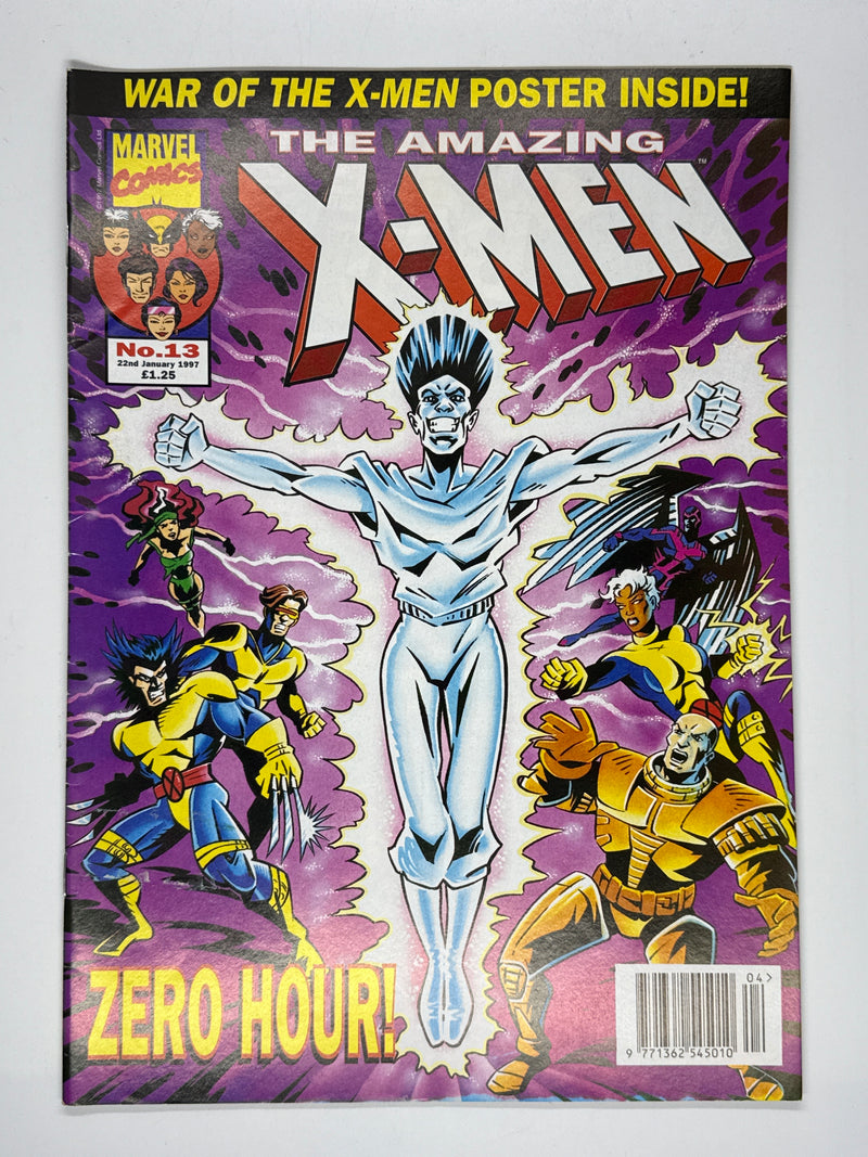Amazing X-Men UK Volume 1 Issue 13 Marvel Comic Book