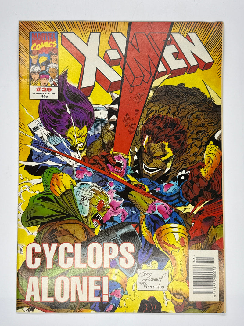 Vintage Marvel X-Men UK Vol 1 Issue 29 1995 Comic
