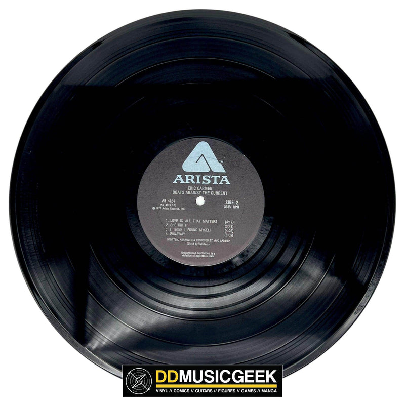 Eric Carmen: Boats Against The Current (LP, Album, All) - DD Music Geek