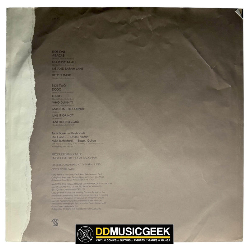 Genesis: Abacab (LP, Album, RBY) - DD Music Geek