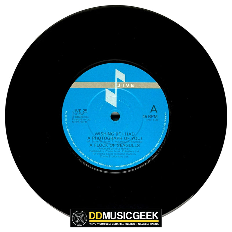 A Flock Of Seagulls: Wishing (If I Had A Photograph Of You) (7", Single) - DD Music Geek